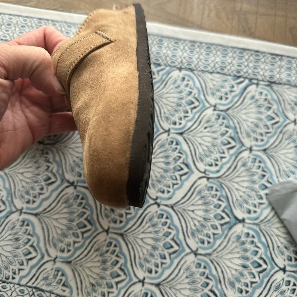 Sun + Stone Kids Moccasins in Tan